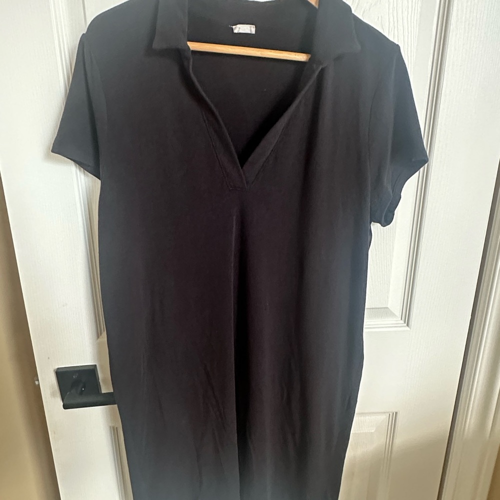 Wilfred Free Black Polo Dress